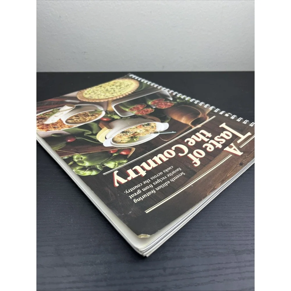 A Taste of the‎ Country Cookbook Home Style Recipes Vintage Cooking Book